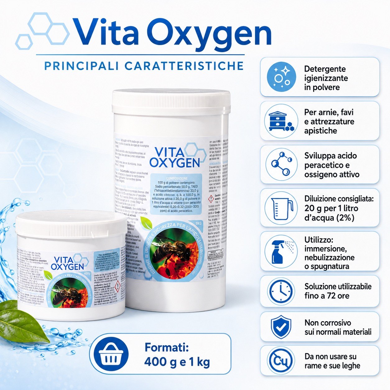 Vita-Oxygen – Detergente igienizzante