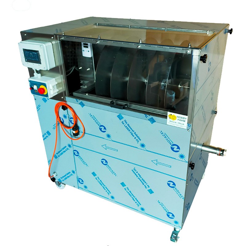 Deumidificatore a dischi integrato per miele