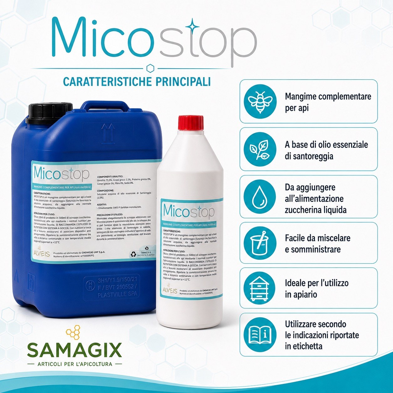 MicoStop - mangime complementare per api