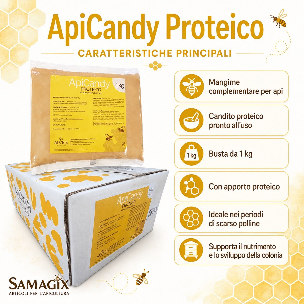 ApiCandy - candito per api - proteico