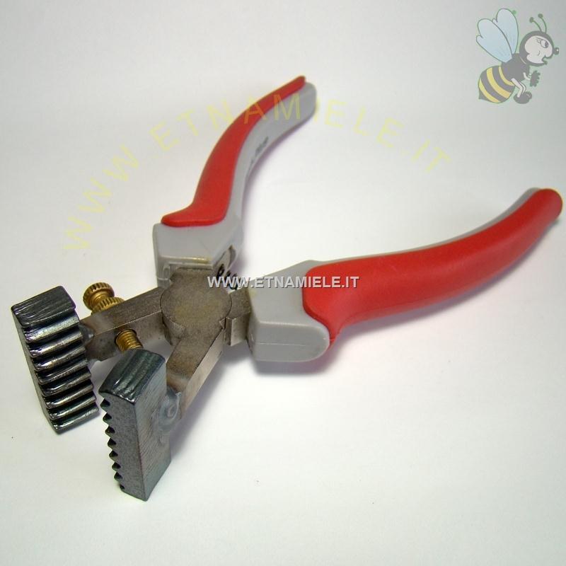Zigrinatore a pinza
