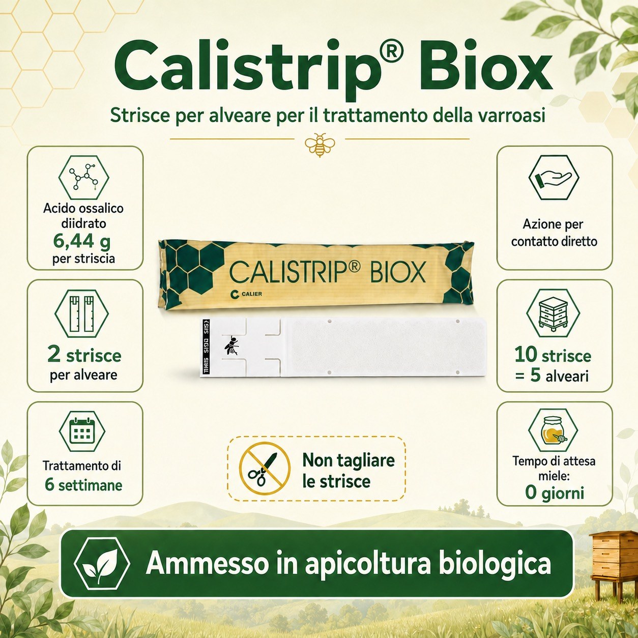 CALISTRIP® BIOX 6,44 g