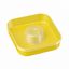 Nutritore in plastica quadrato