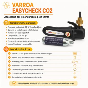 Iniettore di CO2 per Easy Check