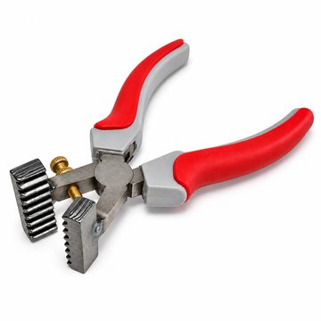 Zigrinatore a pinza