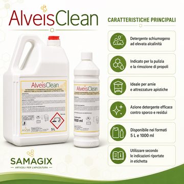 AlveisClean - Detergente schiumogeno