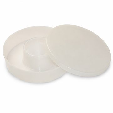 Nutritore in plastica cilindrico