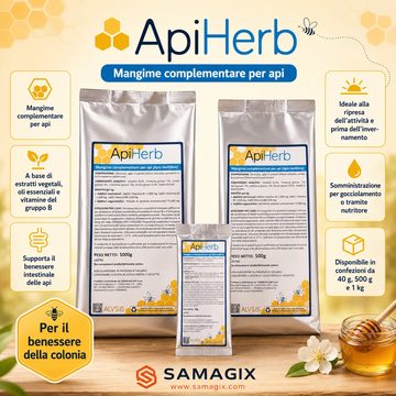 ApiHerb - mangime complementare in polvere per api