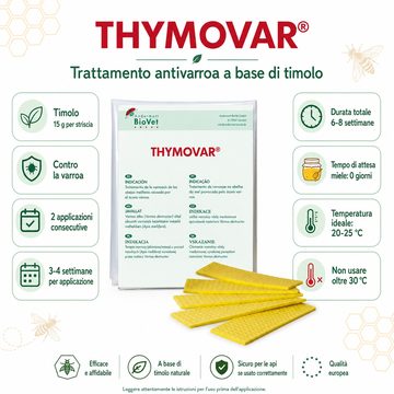 THYMOVAR 15 g – Strisce per alveare contro la Varroa
